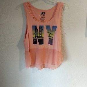 Pink nyc top!
